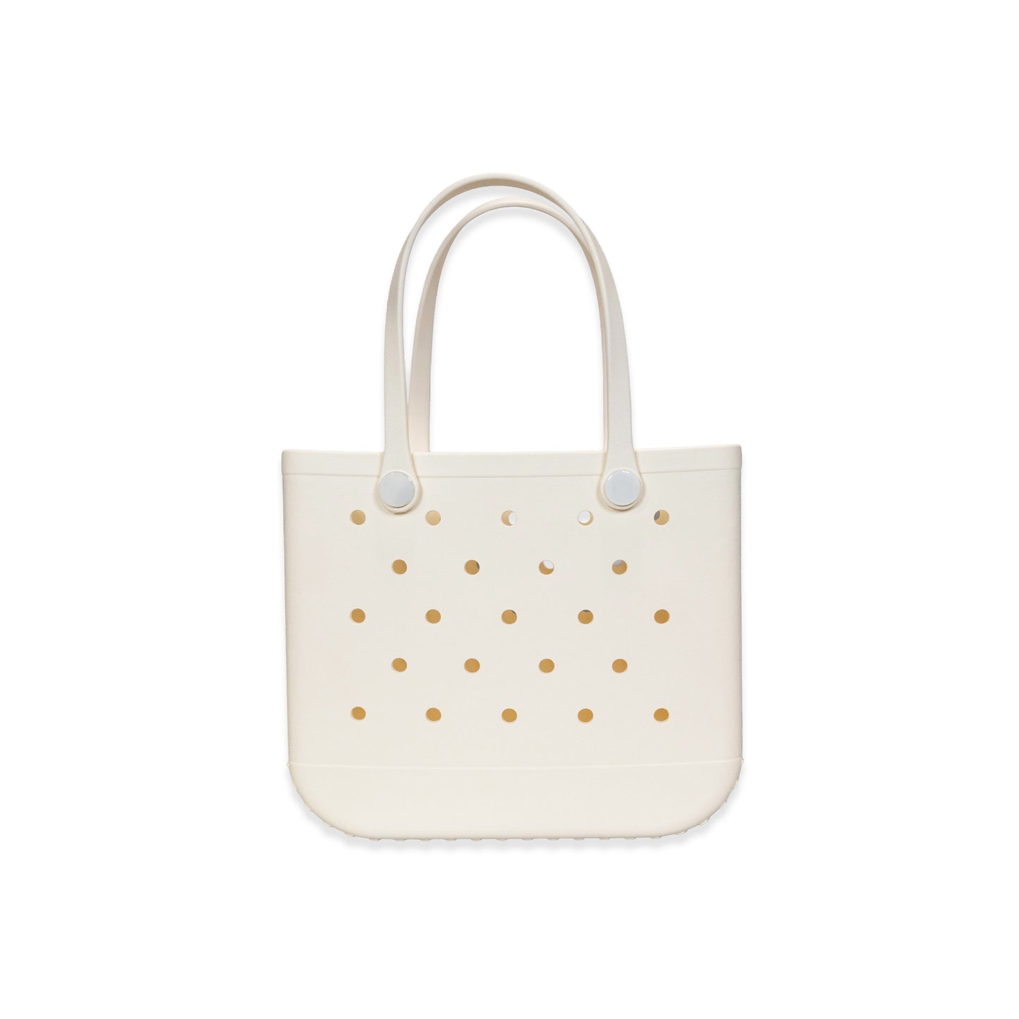 Biege Rubber Tote Bag