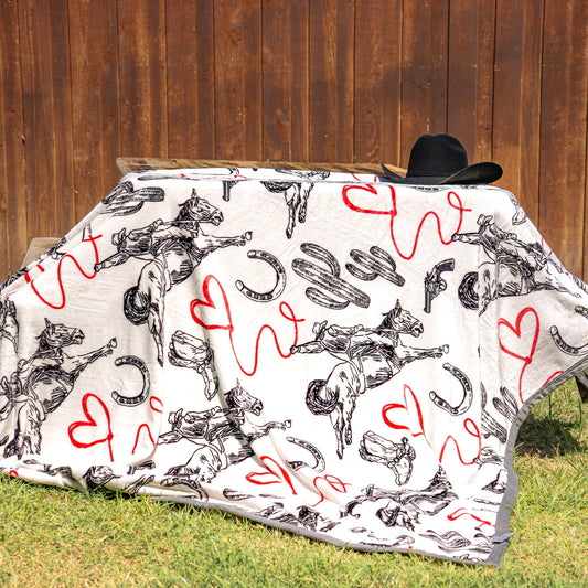Rodeo Love Throw