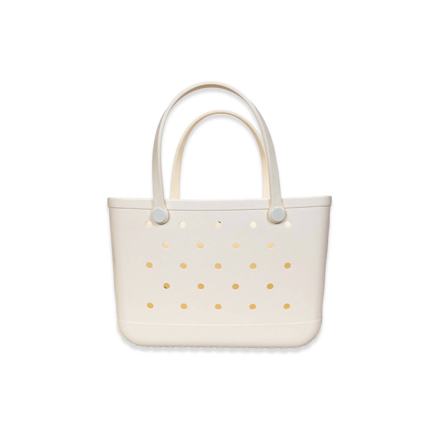 Biege Rubber Tote Bag