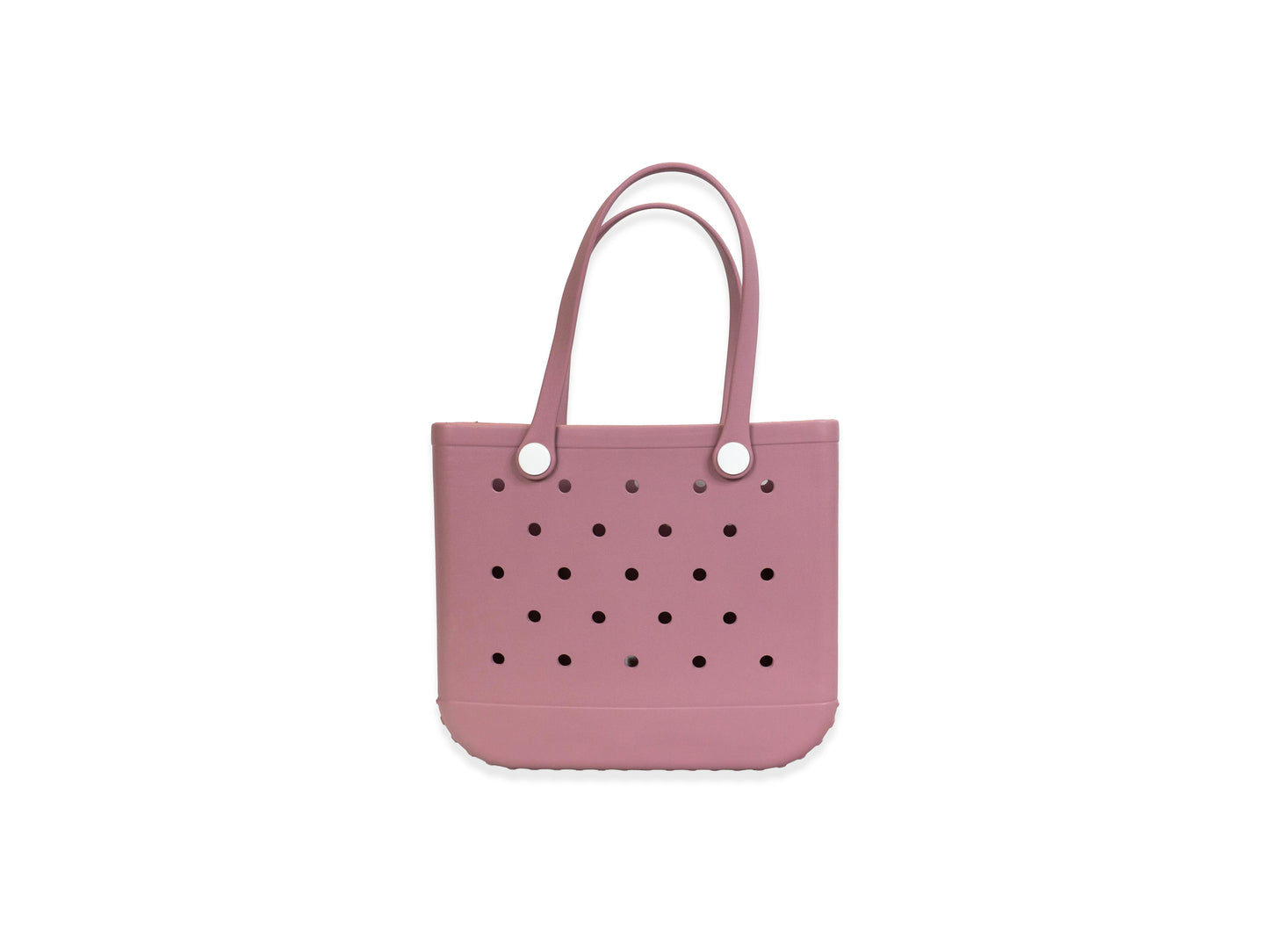 Lavender Rubber Tote Bag