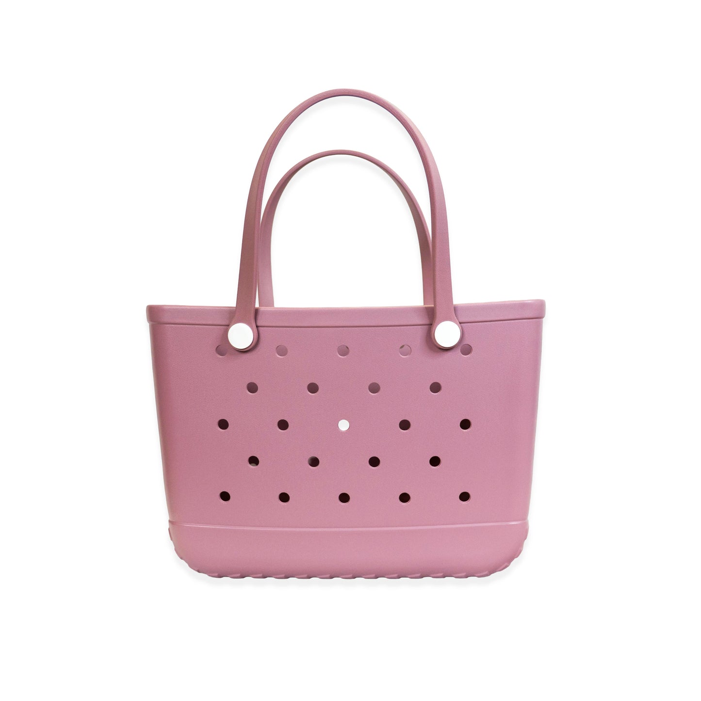 Lavender Rubber Tote Bag