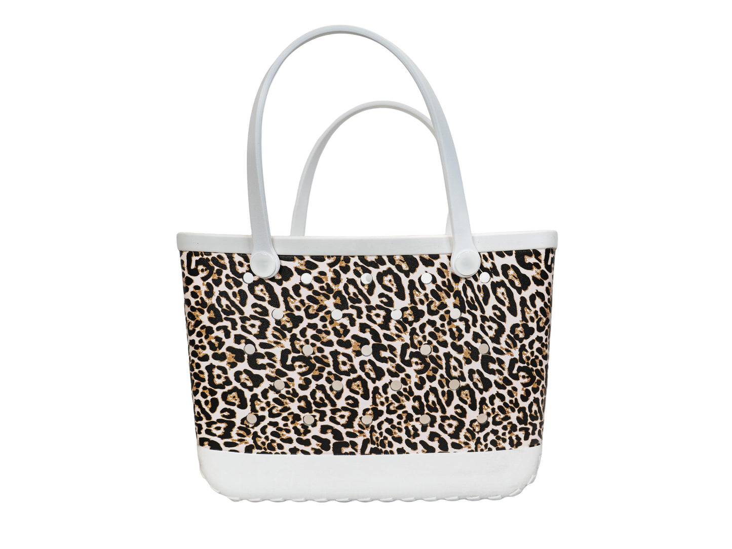 Cheetah Rubber Tote Bag