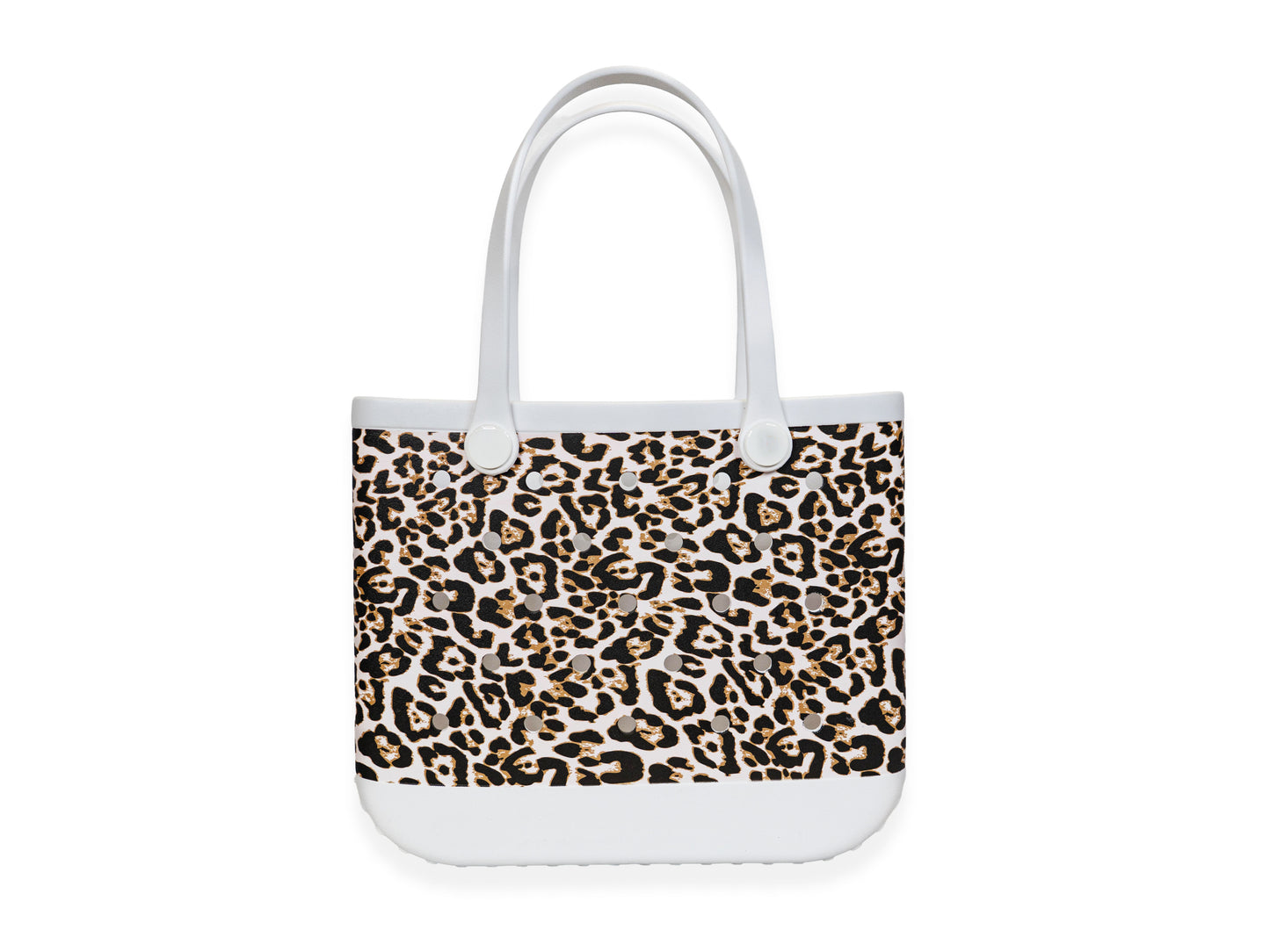 Cheetah Rubber Tote Bag