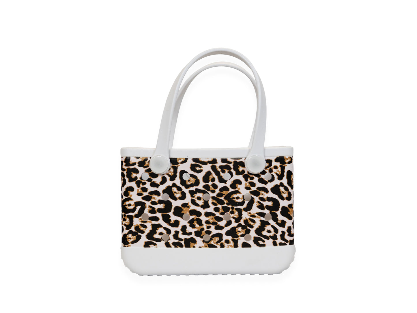 Cheetah Rubber Tote Bag
