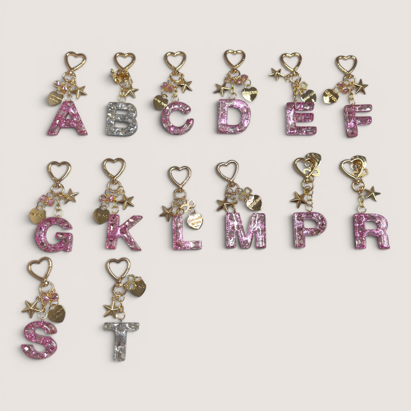 Alphabet Letter Key Chain For Stanley Cup