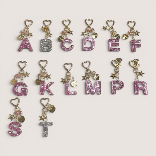 Alphabet Letter Key Chain For Stanley Cup