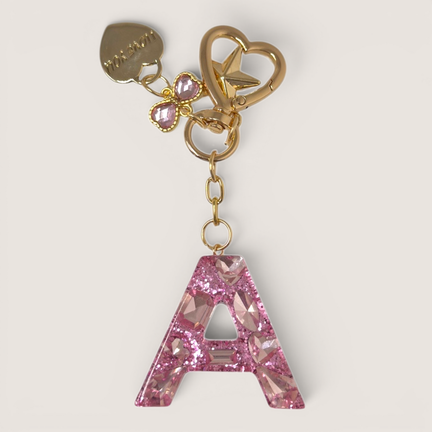 Alphabet Letter Key Chain For Stanley Cup