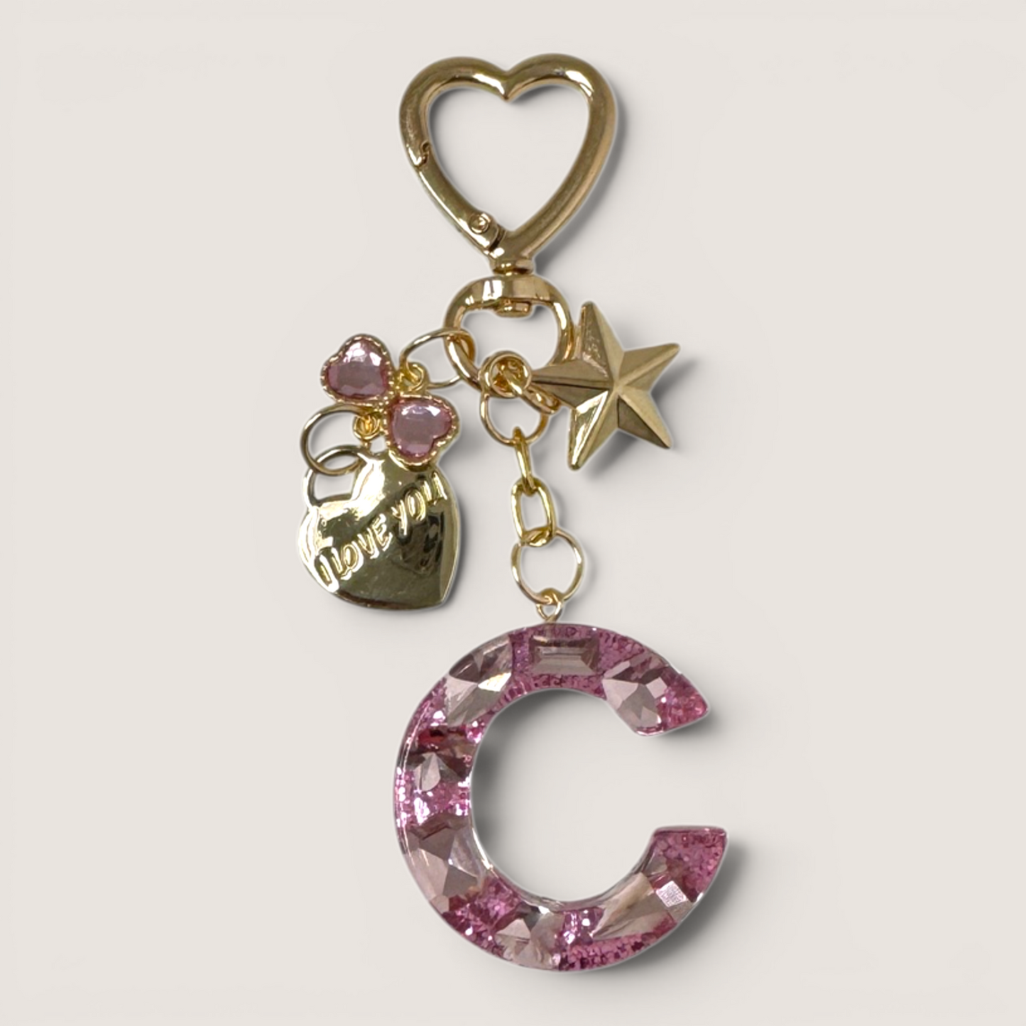 Alphabet Letter Key Chain For Stanley Cup