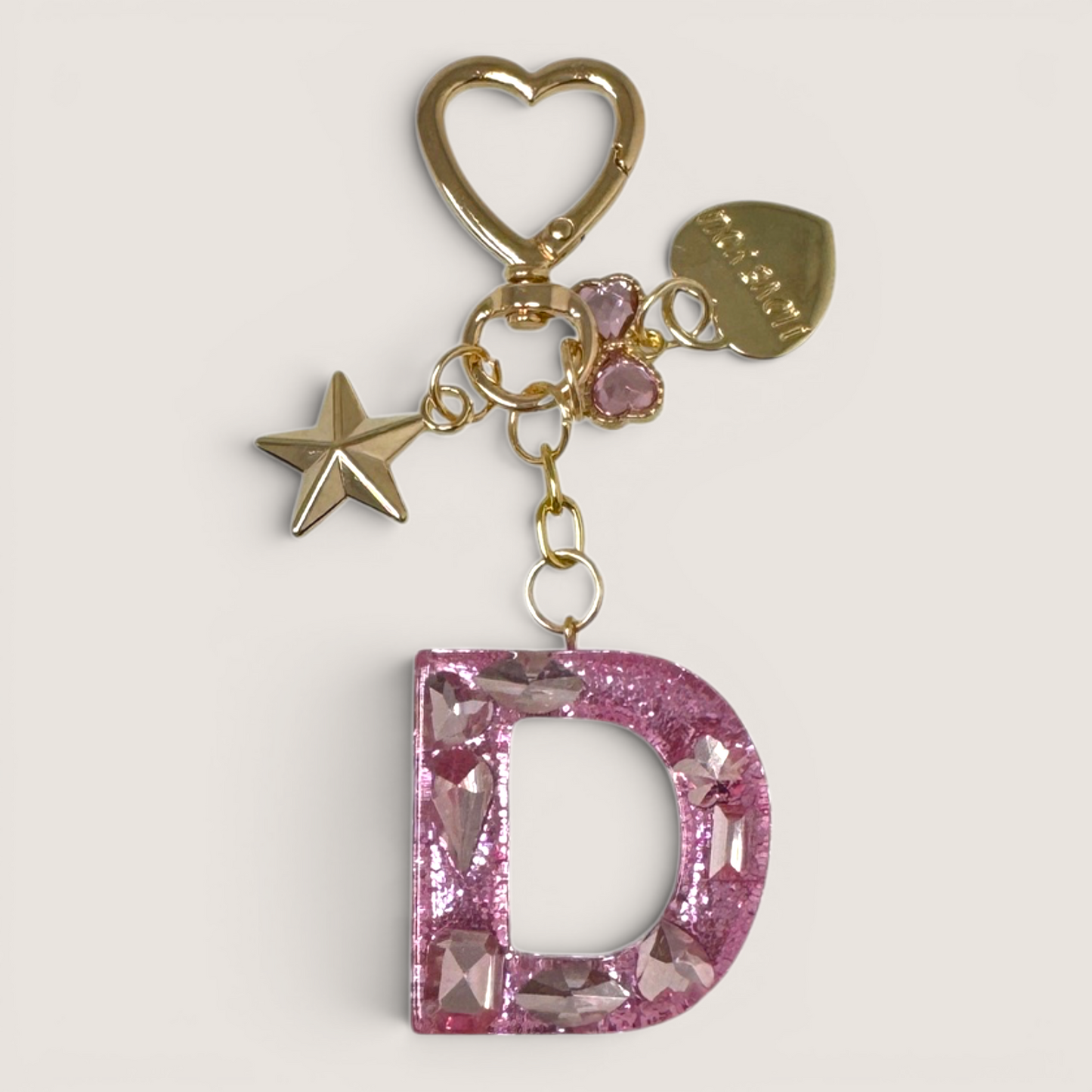 Alphabet Letter Key Chain For Stanley Cup