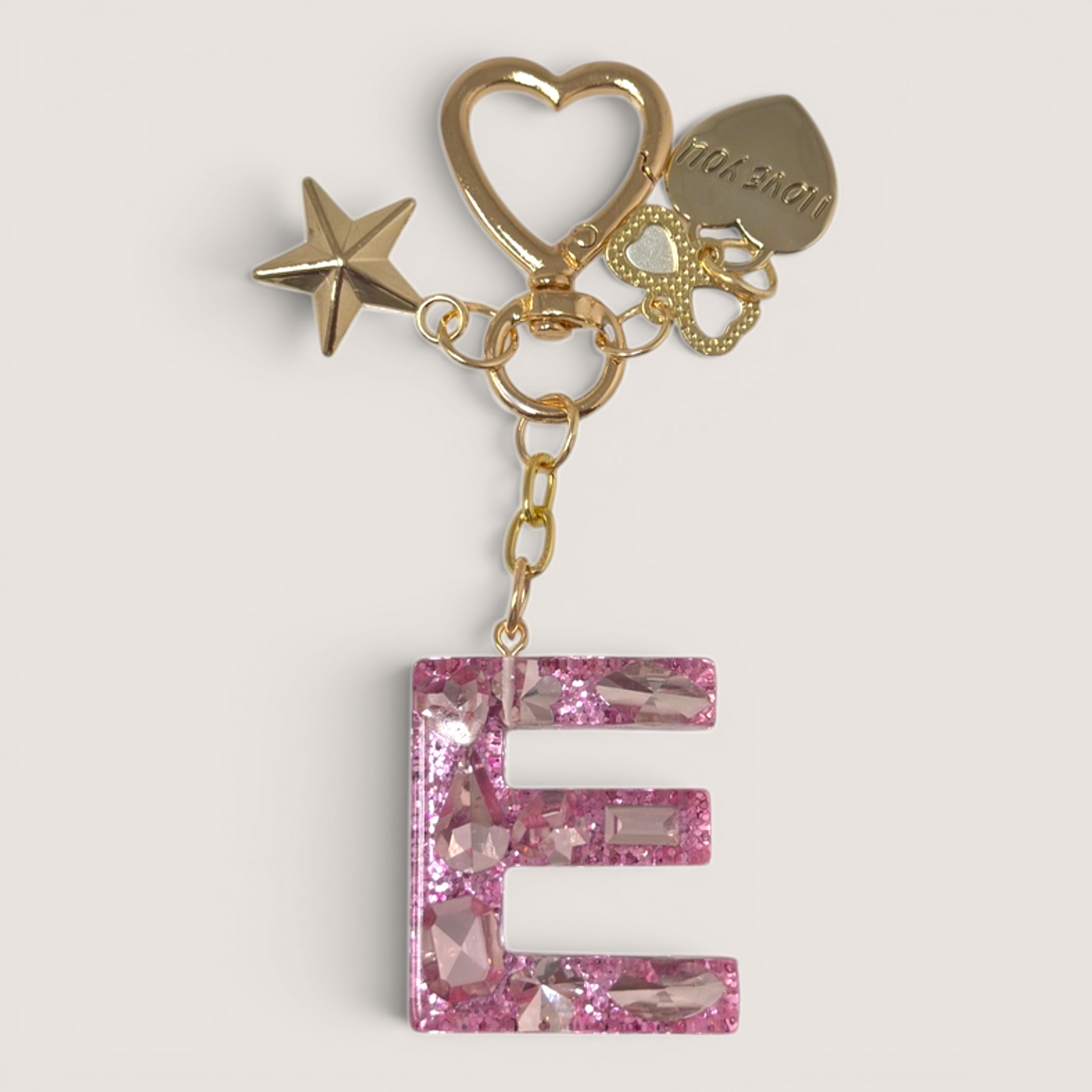 Alphabet Letter Key Chain For Stanley Cup
