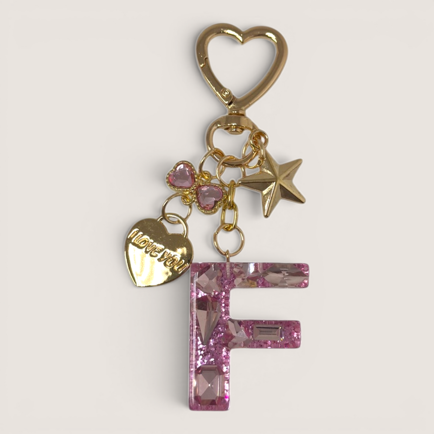 Alphabet Letter Key Chain For Stanley Cup