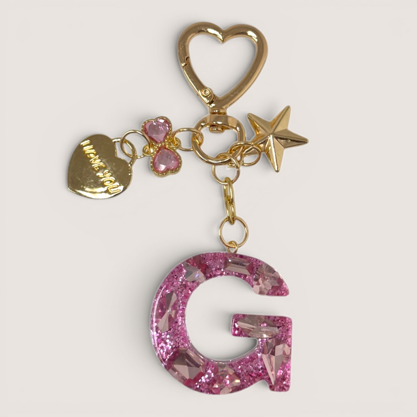 Alphabet Letter Key Chain For Stanley Cup