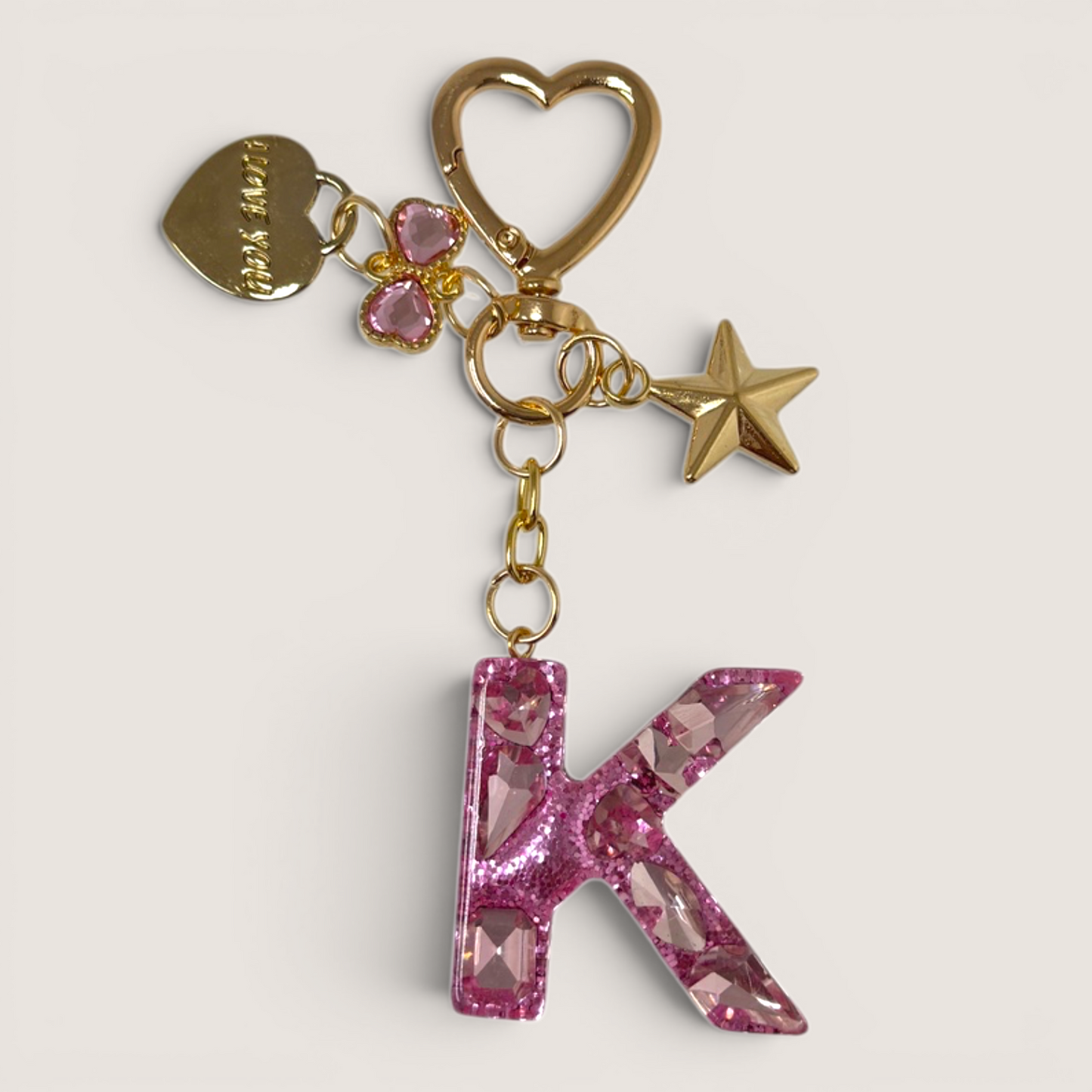 Alphabet Letter Key Chain For Stanley Cup