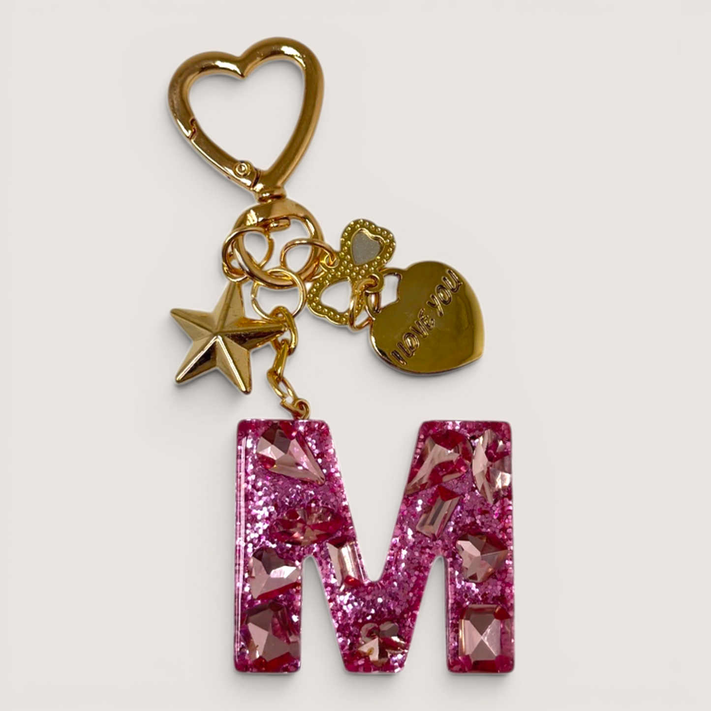 Alphabet Letter Key Chain For Stanley Cup