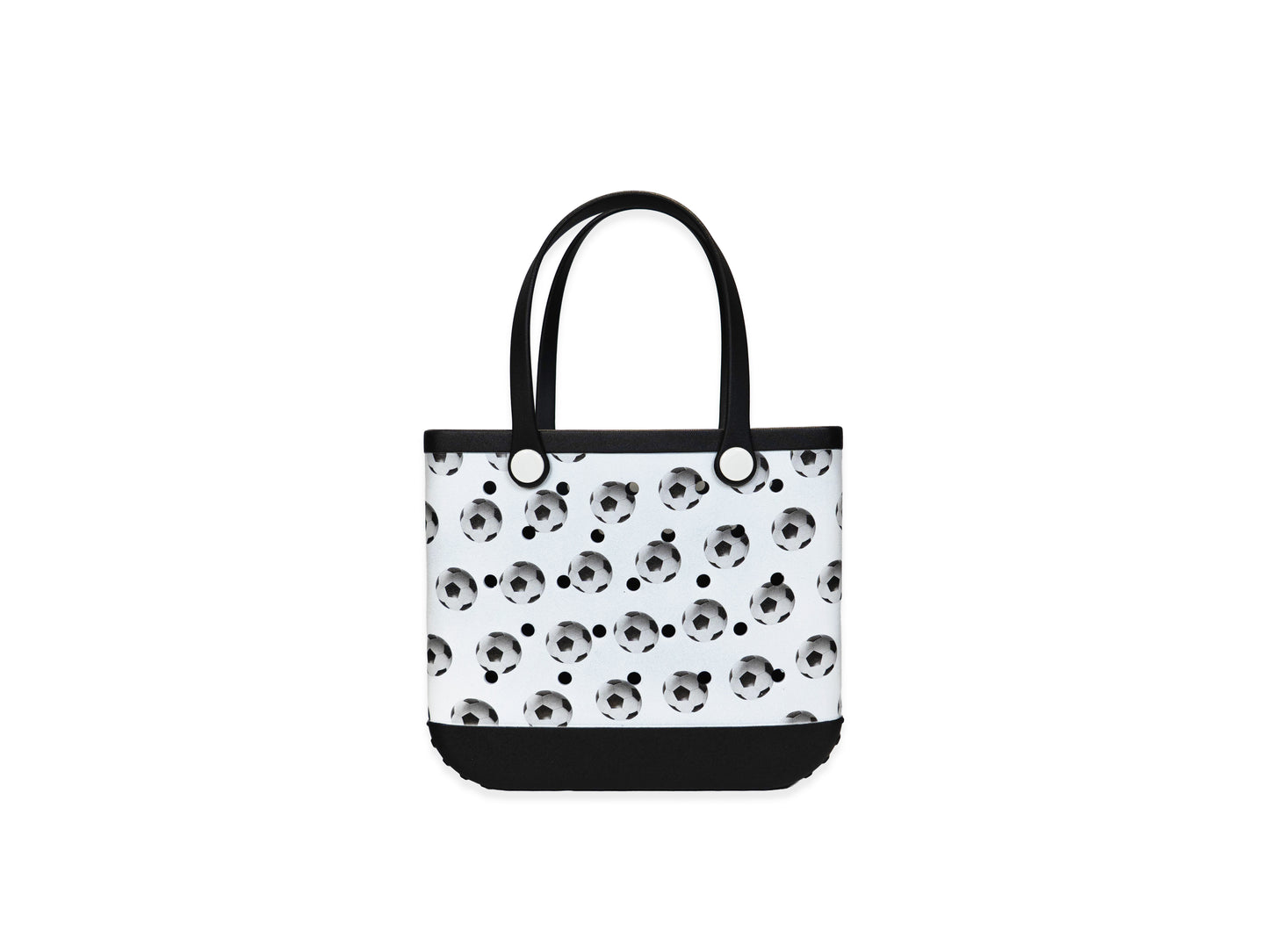 Soccer Rubber Tote Bag