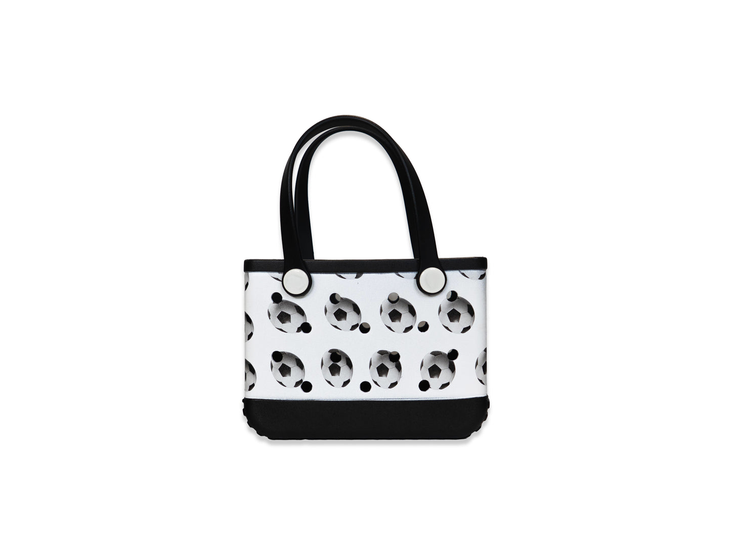 Soccer Rubber Tote Bag